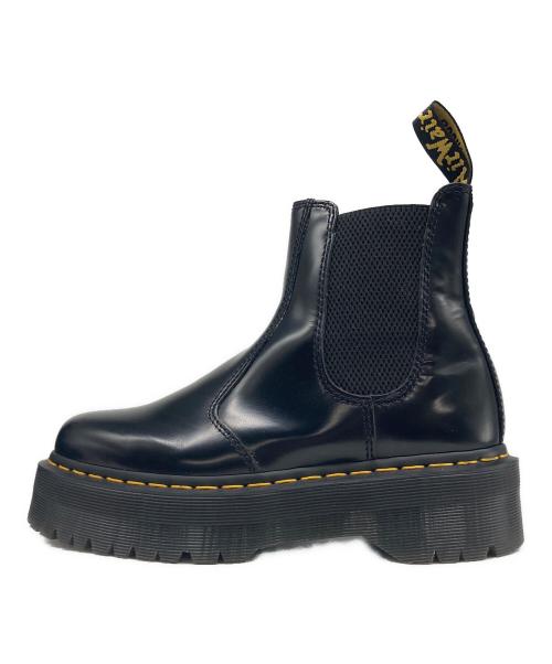 Dr.Martens（ドクターマーチン）Dr.Martens (ドクターマーチン) 2976 QUAD チェルシーブーツ ブラック サイズ:UK6の古着・服飾アイテム