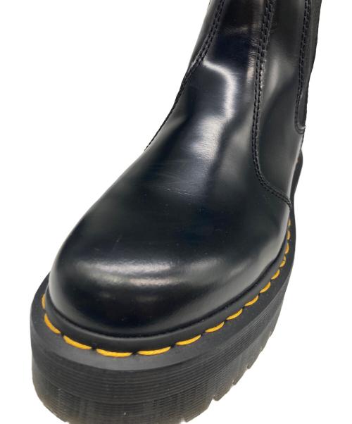 Dr.Martens（ドクターマーチン）Dr.Martens (ドクターマーチン) 2976 QUAD チェルシーブーツ ブラック サイズ:UK6の古着・服飾アイテム