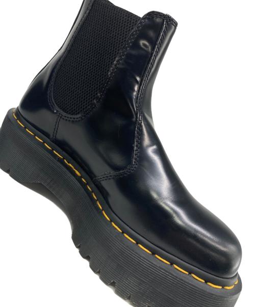 Dr.Martens（ドクターマーチン）Dr.Martens (ドクターマーチン) 2976 QUAD チェルシーブーツ ブラック サイズ:UK6の古着・服飾アイテム