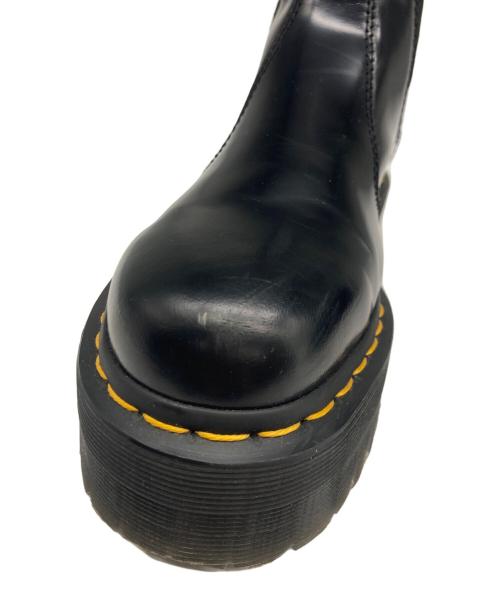 Dr.Martens（ドクターマーチン）Dr.Martens (ドクターマーチン) 2976 QUAD チェルシーブーツ ブラック サイズ:UK6の古着・服飾アイテム