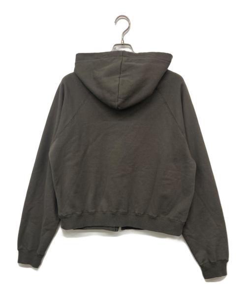 MATSUFUJI（マツフジ）MATSUFUJI (マツフジ) Zip up Sweat Hoodie オリーブ サイズ:３の古着・服飾アイテム