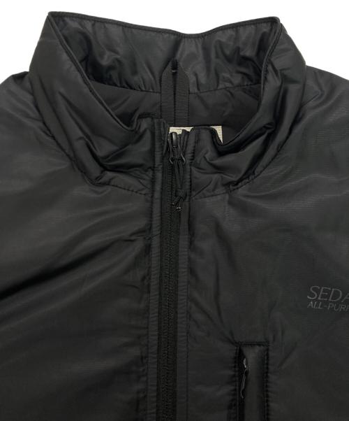 SEDAN ALL-PURPOSE（セダンオールパーパス）SEDAN ALL-PURPOSE (セダンオールパーパス) Packable Puff Vest ブラック サイズ:Mの古着・服飾アイテム
