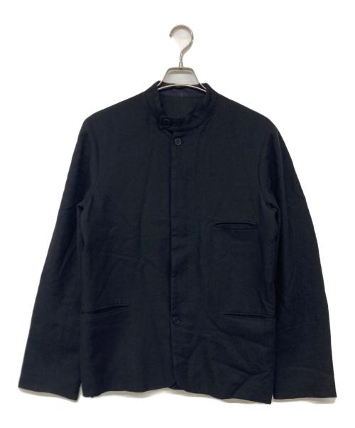CHRISTOPHE LEMAIRE（クリストフ ルメール）CHRISTOPHE LEMAIRE (クリストフ ルメール) スタンドカラーウールジャケット ブラック サイズ:3の古着・服飾アイテム