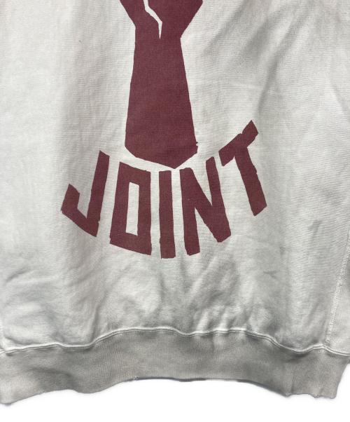 BOWWOW（バウワウ）BOWWOW (バウワウ) JOINT HOODIE プリントパーカー アイボリー サイズ:XLの古着・服飾アイテム