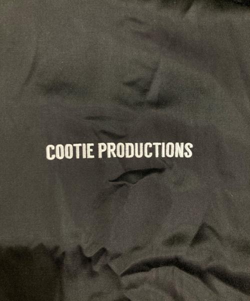 COOTIE PRODUCTIONS（クーティープロダクツ）COOTIE PRODUCTIONS (クーティープロダクツ) Satin Embroidery Blouson ブラック サイズ:LARGEの古着・服飾アイテム