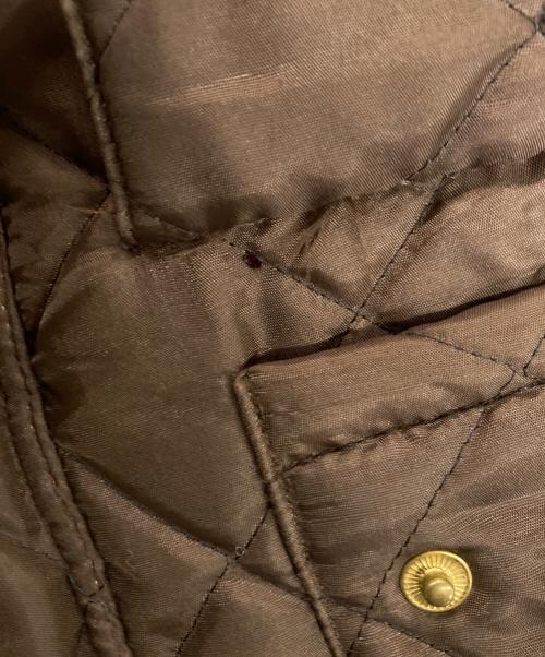 BEAVER OF BOLTON（ビーバー オブ ボルトン）BEAVER OF BOLTON (ビーバー オブ ボルトン) 襟コーデュロイキルティングコート ブラウン サイズ:38の古着・服飾アイテム