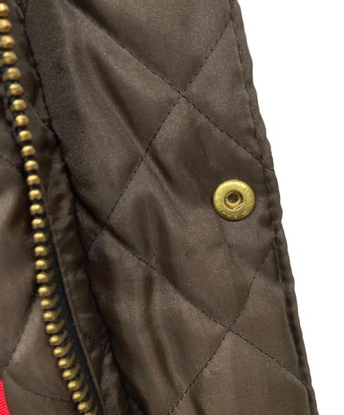 BEAVER OF BOLTON（ビーバー オブ ボルトン）BEAVER OF BOLTON (ビーバー オブ ボルトン) 襟コーデュロイキルティングコート ブラウン サイズ:38の古着・服飾アイテム