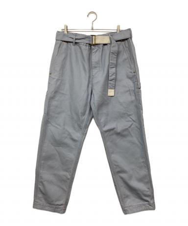 Sacai Carhartt グレー ハーフパンツ サイズ4 中古・古着通販】sacai (サカイ) CarHartt (カーハート) ダブルニー