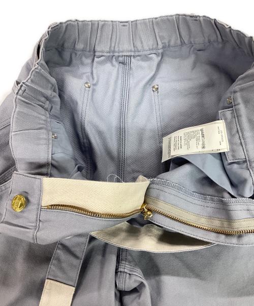 sacai（サカイ）sacai (サカイ) CarHartt (カーハート) Canvas Pants ブルー サイズ:４の古着・服飾アイテム
