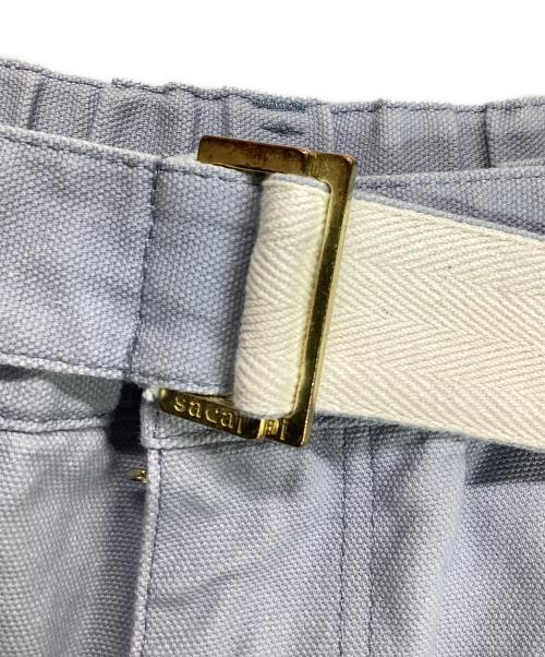 sacai（サカイ）sacai (サカイ) CarHartt (カーハート) Canvas Pants ブルー サイズ:４の古着・服飾アイテム