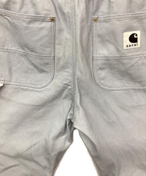 sacai（サカイ）sacai (サカイ) CarHartt (カーハート) Canvas Pants ブルー サイズ:４の古着・服飾アイテム