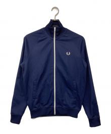 FRED PERRY（フレッドペリー）の古着「ロゴトラックジャケット」｜ネイビー