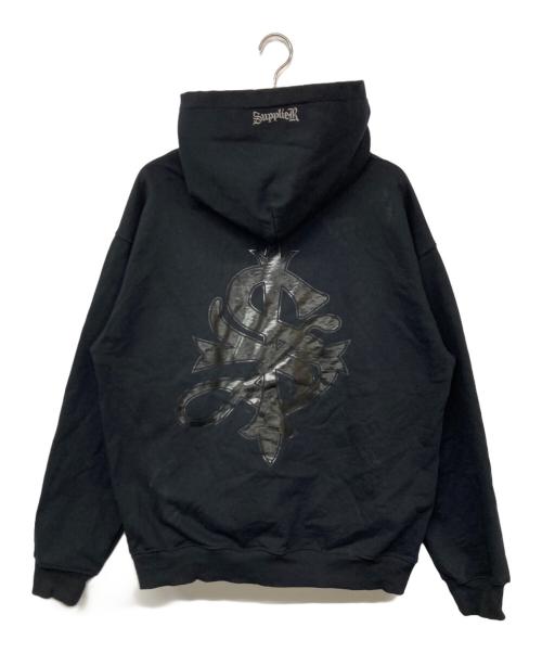 SUPPLIER（サプライヤー）SUPPLIER (サプライヤー) PLAY CODE HOODIE ブラック サイズ:XLの古着・服飾アイテム