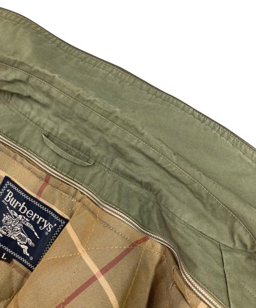 Burberry's（バーバリーズ）Burberry's (バーバリーズ) ライナー付中綿コート オリーブ サイズ:Lの古着・服飾アイテム