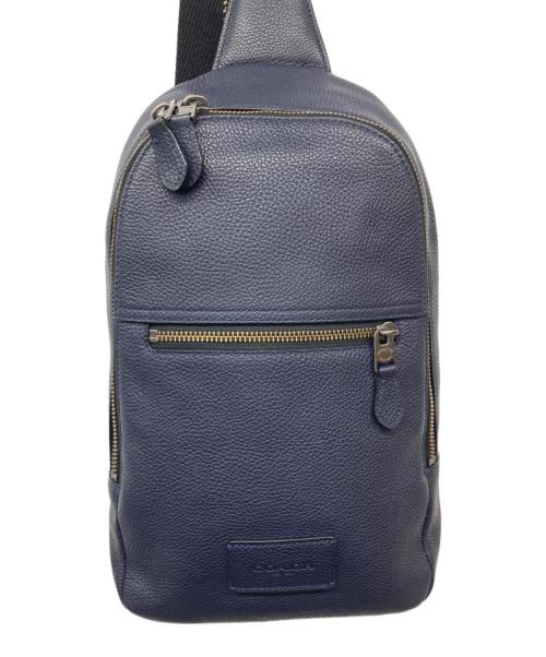 COACH（コーチ）COACH (コーチ) クロスボディーバッグ ネイビーの古着・服飾アイテム