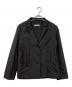 JIL SANDER (ジルサンダー) レイヤード風パデッドテーラードジャケット ブラック サイズ:38：14000円