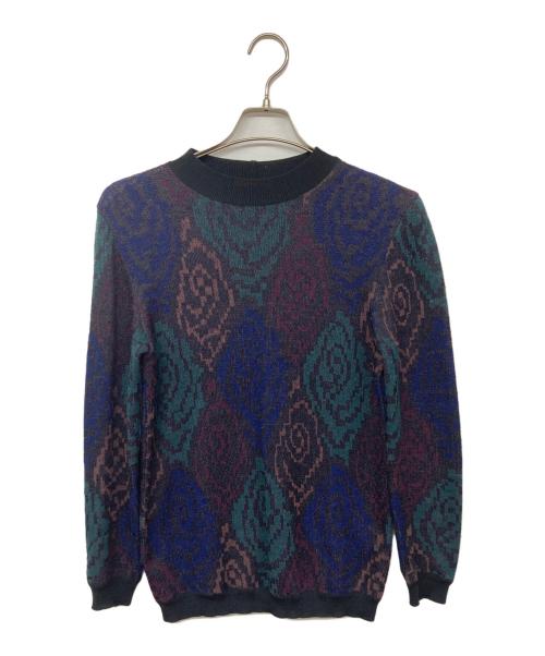 missoni（ミッソーニ）missoni (ミッソーニ) 花柄デザインニットセットアップ マルチカラー サイズ:表記なしの古着・服飾アイテム