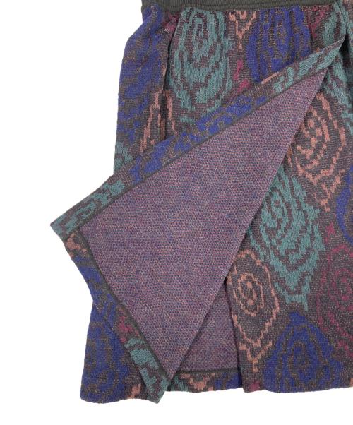 missoni（ミッソーニ）missoni (ミッソーニ) 花柄デザインニットセットアップ マルチカラー サイズ:表記なしの古着・服飾アイテム