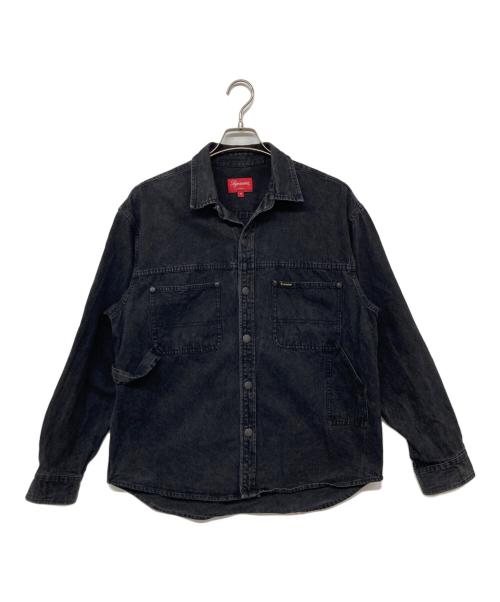 SUPREME（シュプリーム）SUPREME (シュプリーム) 23SS Denim Painter Shirt ブラック サイズ:Sの古着・服飾アイテム