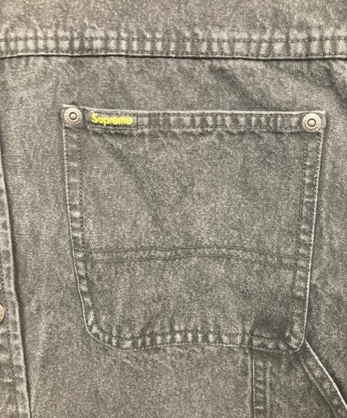 SUPREME（シュプリーム）SUPREME (シュプリーム) 23SS Denim Painter Shirt ブラック サイズ:Sの古着・服飾アイテム