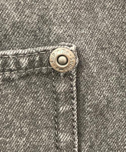 SUPREME（シュプリーム）SUPREME (シュプリーム) 23SS Denim Painter Shirt ブラック サイズ:Sの古着・服飾アイテム