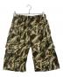 stussy（ステューシー）の古着「00`sカモフラクロップドショーツ」｜オリーブ