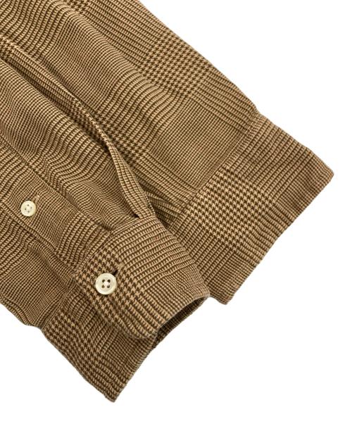 RALPH LAUREN（ラルフローレン）RALPH LAUREN (ラルフローレン) チェックBDシャツ ブラウン サイズ:Mの古着・服飾アイテム