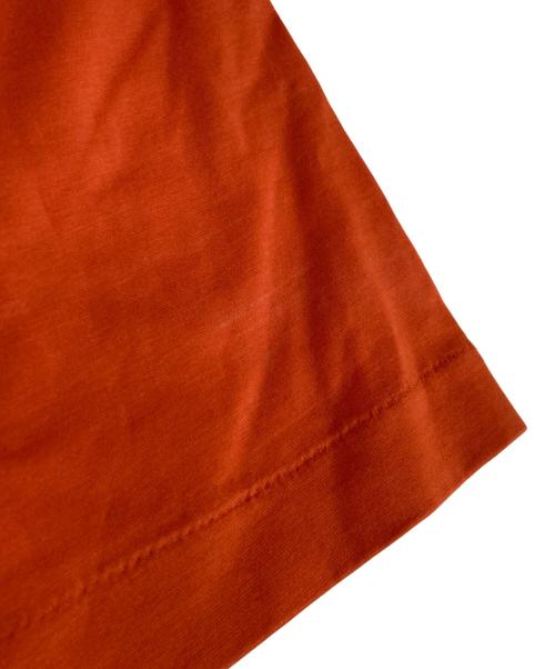 SATORU SASAKI（サトル ササキ）SATORU SASAKI (サトル ササキ) ROLL-UP SLEEVE TEE ブラウン サイズ:2の古着・服飾アイテム