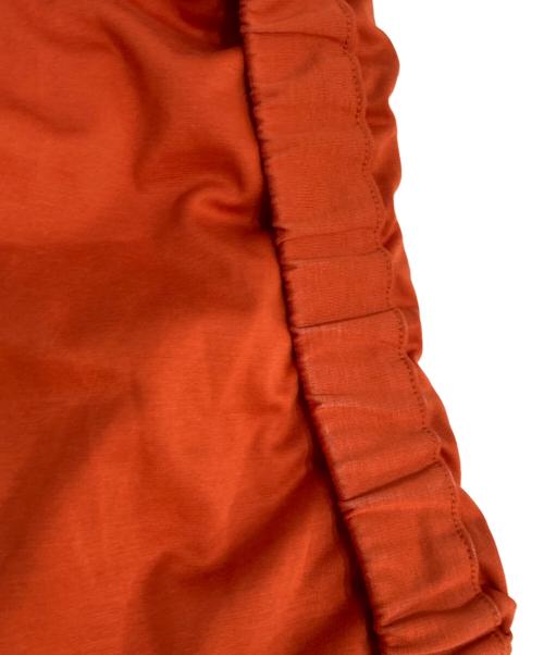 SATORU SASAKI（サトル ササキ）SATORU SASAKI (サトル ササキ) ROLL-UP SLEEVE TEE ブラウン サイズ:2の古着・服飾アイテム