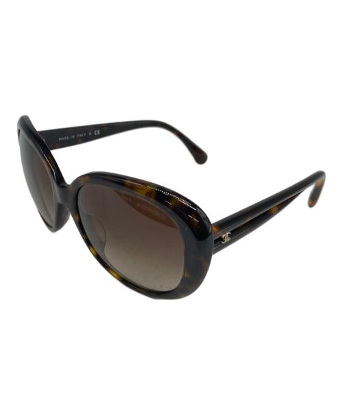 CHANEL（シャネル）CHANEL (シャネル) ココマークサングラス ブラウン サイズ:57□18 135の古着・服飾アイテム