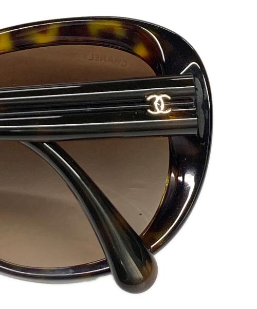 CHANEL（シャネル）CHANEL (シャネル) ココマークサングラス ブラウン サイズ:57□18 135の古着・服飾アイテム