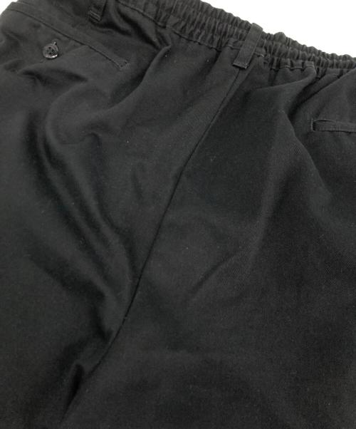 COOTIE PRODUCTIONS（クーティープロダクツ）COOTIE PRODUCTIONS (クーティープロダクツ) Tuck Easy Ankle Pant / 2タックイージーアンクルパンツ ブラック サイズ:LARGEの古着・服飾アイテム