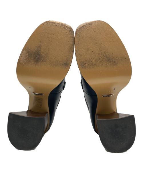 GUCCI（グッチ）GUCCI (グッチ) Platform Loafer with Horsebit ホースビットパンプス ブラック サイズ:34の古着・服飾アイテム