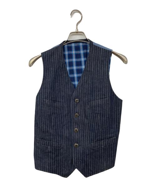 The Stylist Japan（ザスタイリストジャパン）The Stylist Japan (ザスタイリストジャパン) KAIHARA DENIM 3ピースセットアップ インディゴ サイズ:XSの古着・服飾アイテム