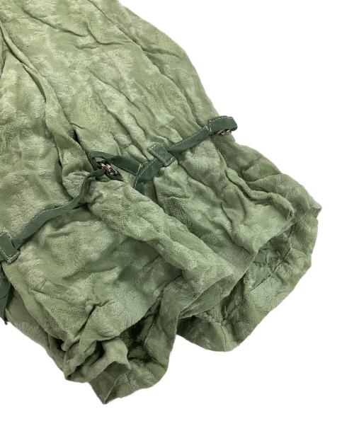 Uttrykk（ユートリーク）Uttrykk (ユートリーク) ジャガードワンピース グリーン サイズ:38の古着・服飾アイテム