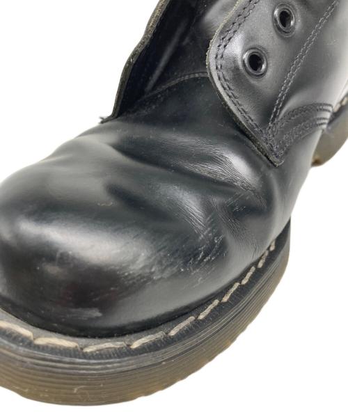 Hysteric Glamour（ヒステリックグラマー）Hysteric Glamour GEORGE COX (ジョージコックス) CAUSE (コーズ) Hysteric Glamour × GEORGE COX  レースアップブーツ 10ホールブーツ ブラック サイズ:UK8の古着・服飾アイテム