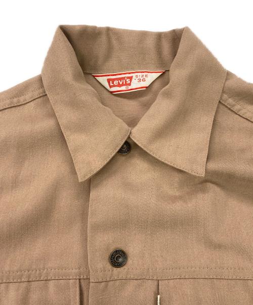 LEVI'S（リーバイス）LEVI'S (リーバイス) 70`sスタプレトラッカージャケット ピンクベージュ サイズ:36の古着・服飾アイテム