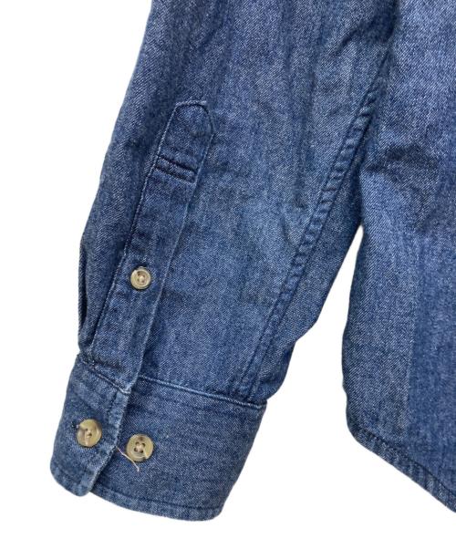 SUPREME（シュプリーム）Supreme (シュプリーム) Denim Corduroy Shirt / デニムコーデュロイシャツ インディゴ サイズ:Mの古着・服飾アイテム