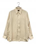 Needlesニードルズ）の古着「ロゴL/Sシャツ」｜ベージュ