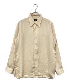 Needles（ニードルズ）の古着「ロゴL/Sシャツ」｜ベージュ