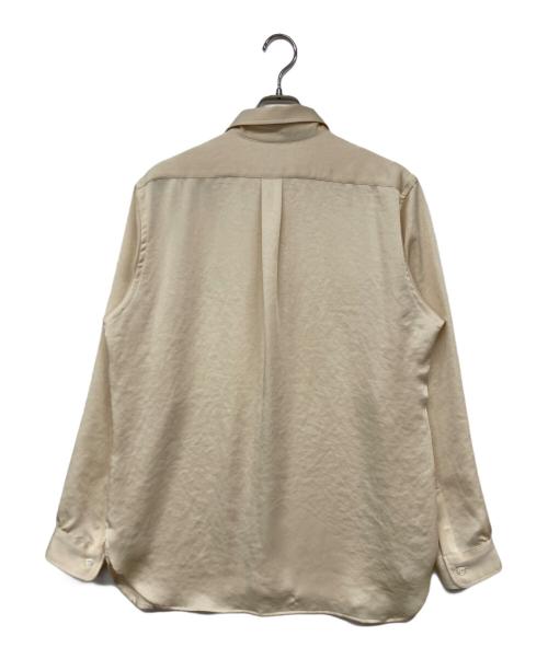 Needles（ニードルズ）Needles (ニードルズ) ロゴL/Sシャツ ベージュ サイズ:Mの古着・服飾アイテム