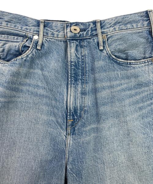 upper hights（アッパーハイツ）upper hights (アッパーハイツ) THE NIECE ハイライズストレートデニムパンツ インディゴ サイズ:24の古着・服飾アイテム