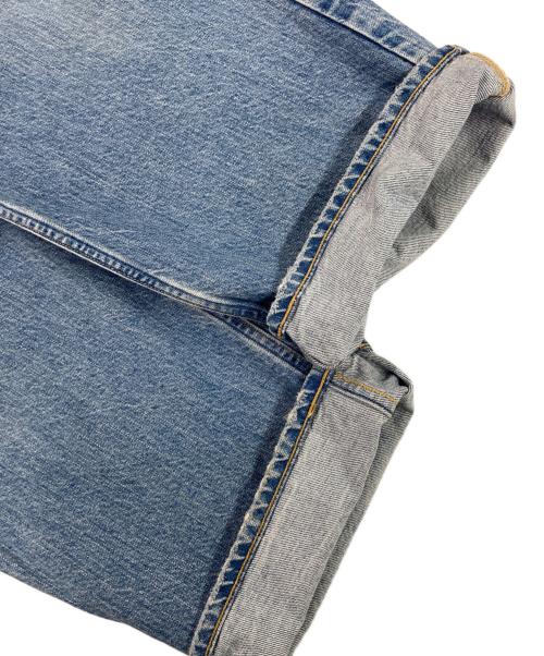 upper hights（アッパーハイツ）upper hights (アッパーハイツ) THE NIECE ハイライズストレートデニムパンツ インディゴ サイズ:24の古着・服飾アイテム