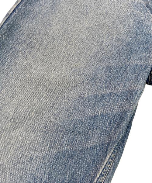 upper hights（アッパーハイツ）upper hights (アッパーハイツ) THE NIECE ハイライズストレートデニムパンツ インディゴ サイズ:24の古着・服飾アイテム