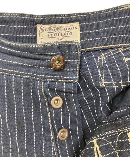 SCHOTT BROS.（ショット）SCHOTT BROS. (ショット) OLD HICKORY DENIM PANTS / オールド ヒッコリー デニム パンツ ブルー サイズ:34の古着・服飾アイテム