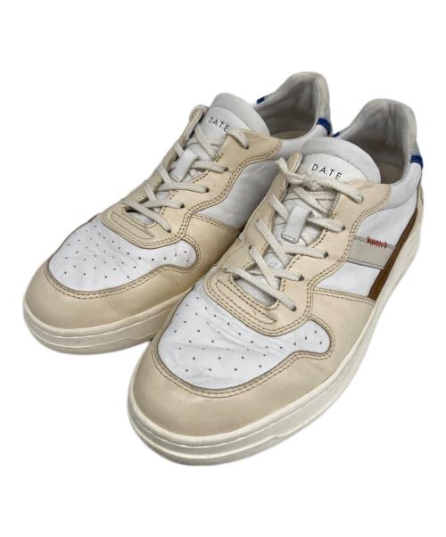 D.A.T.E.（デイト）D.A.T.E. (デイト) レザースニーカー ホワイト サイズ:28の古着・服飾アイテム