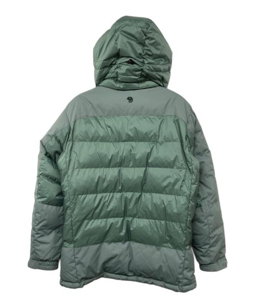 MOUNTAIN HARD WEAR（マウンテンハードウェア）MOUNTAIN HARD WEAR (マウンテンハードウェア) グレイシャーガイドダウンパーカ フーデッドダウンジャケット グリーン サイズ:Lの古着・服飾アイテム