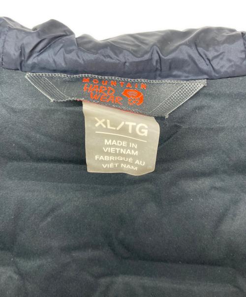 MOUNTAIN HARD WEAR（マウンテンハードウェア）MOUNTAIN HARD WEAR (マウンテンハードウェア) ストレッチダウン DS フーデッド ジャケット ブラック サイズ:XLの古着・服飾アイテム