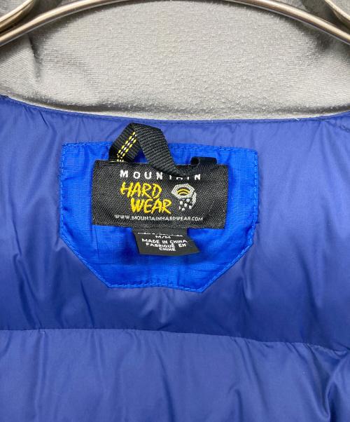 MOUNTAIN HARD WEAR（マウンテンハードウェア）MOUNTAIN HARD WEAR (マウンテンハードウェア) ダウンジャケット ブルー サイズ:Mの古着・服飾アイテム