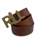 LAUREN RALPH LAURENローレンラルフローレン）の古着「ロゴバックルベルト」｜ブラウン